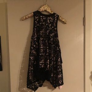 RW&CO halter crochet top